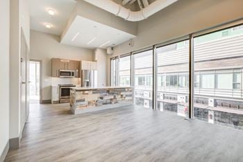 Nobe market apartments in north bethesda, maryland loft with large windows